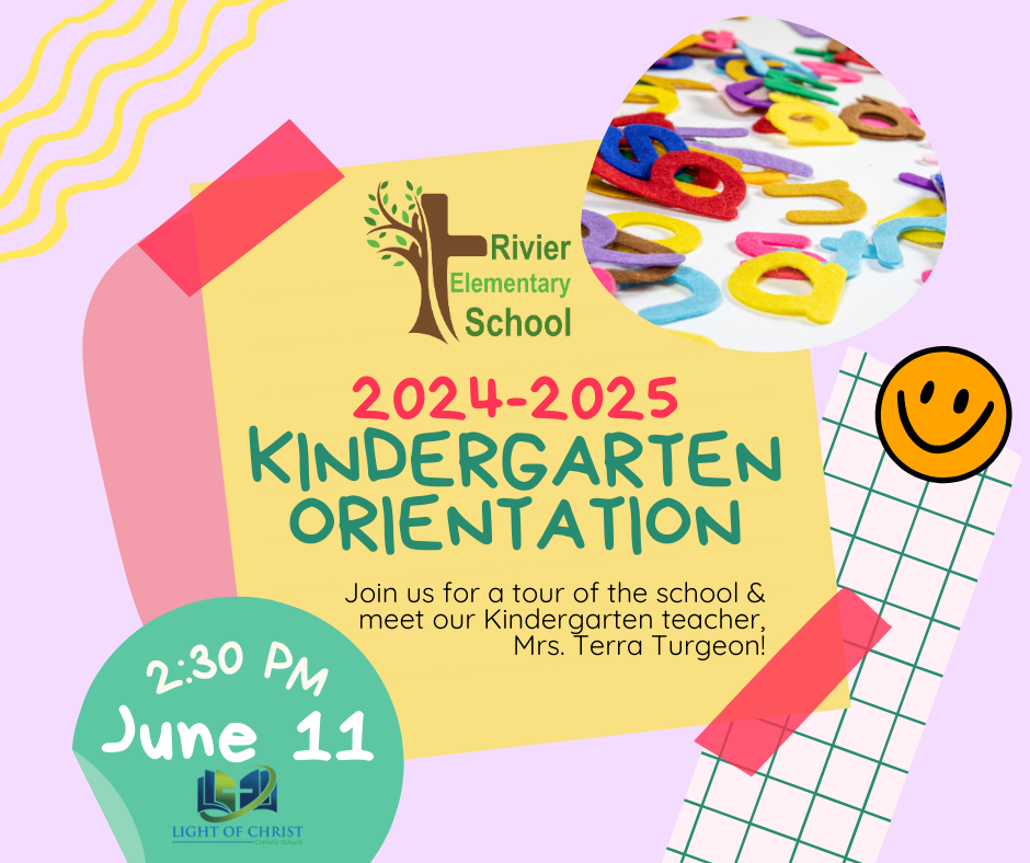 2024-25 Kindergarten Orientation