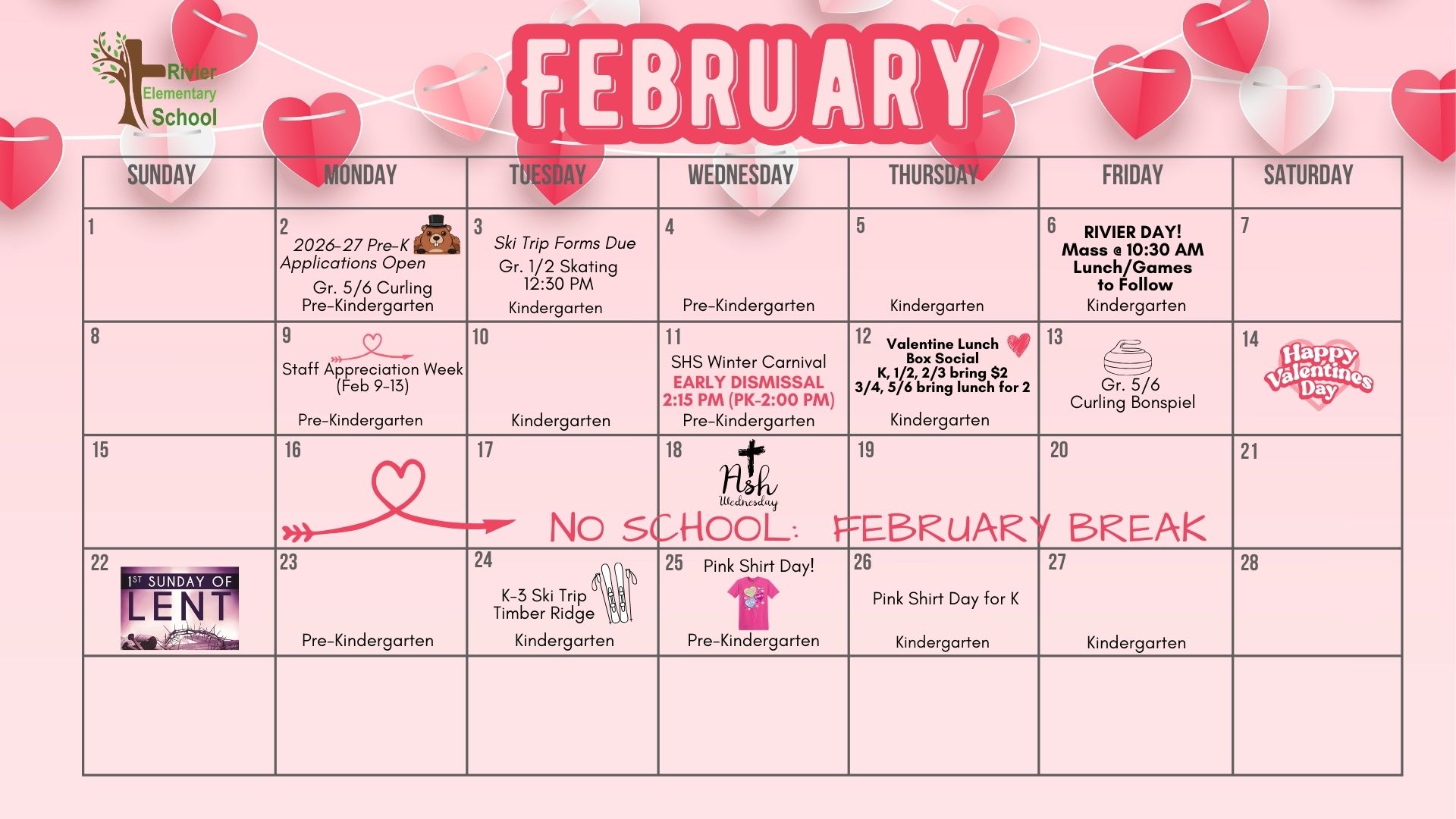 February Calendar