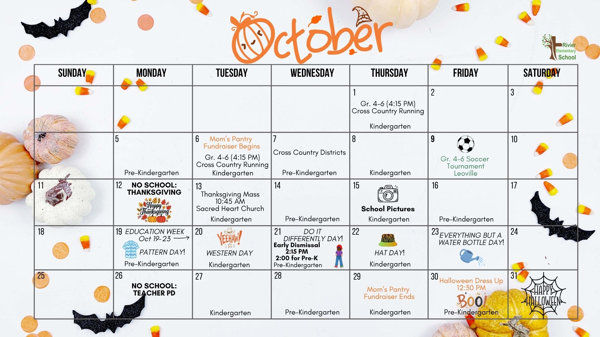 October Calendar