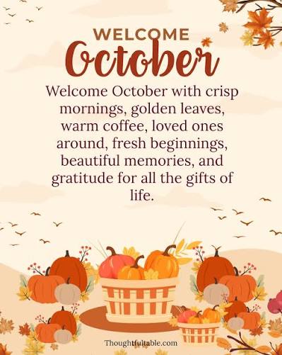 October Newsletter